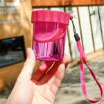 Portable Plastic Water Cup Supplier - Leak-Proof Cute Simple for Girls Back-to-School