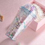 PS Lenticular Water Bottles Manufacturer - 600ml Custom Color Logo for Kids Outdoor