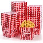 Microwavable Popcorn Bucket Factory - 85 oz Large with Lid Custom Logo Color Sealing