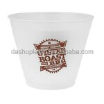 PP Reusable Plastic Cup Supplier - 10oz Frosted Custom Logo for Office & Weddings