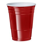 Disposable Plastic Stadium Cups Factory - OEM Design Custom Color Logo 8-40oz