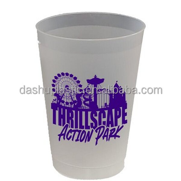 PP Stadium Cups Manufacturer - 22oz Frosted Custom Logo for Outdoor & Events