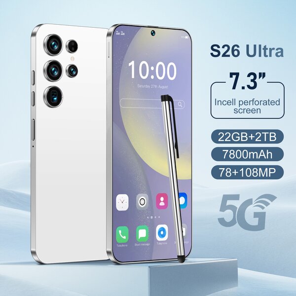 S26 Ultra 5G Smartphone Manufacturer - 22GB+2TB Dual SIM 100W Android Custom