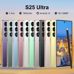 S25 Ultra Smartphone Manufacturer - 16GB+1TB 7.3in Unlocked Dual Card Bulk