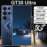 GT30 Ultra 5G Smartphone Factory - 16GB+1TB Unlocked Android 100W OEM