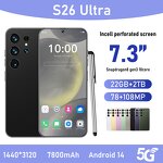 S26 Ultra 5G Smartphone Factory - 22GB+2TB HD Face Unlock Decacore OEM/ODM