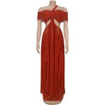 Party Dress Manufacturer - Custom One Shoulder See Through Mesh Maxi Dress