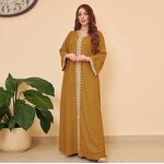 Muslim Dress Manufacturer - Factory Price Elegant Long Abaya Robe
