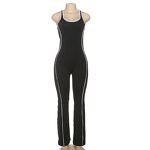 Women Jumpsuit Manufacturer - 2025 Backless Yoga Butt-lifting Casual Jumpsuit