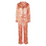 Pajama Set Manufacturer - Plus Size Wonder Woman Silk Animal Print Set