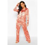 Pajama Set Manufacturer - Plus Size Wonder Woman Silk Animal Print Set