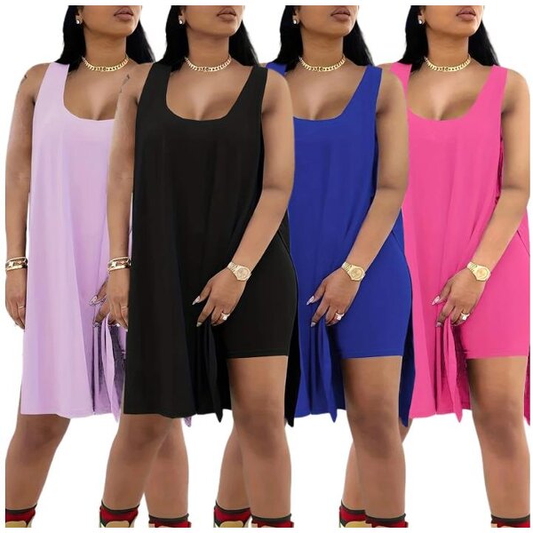 Plus Size Women Set Manufacturer - Custom Summer Jogger Biker Shorts Set