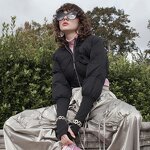 Bubble Coat Manufacturer - Warm Thermal Cotton Stand Neck Cropped Down Jacket