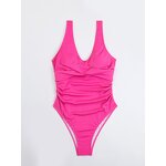 One-piece Swimsuit Manufacturer - Custom Tummy Control High Waisted Swimsuit