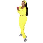 Women Tracksuit Set Manufacturer - Fall 2025 Micro-flared Pants Sweatshirt Set