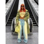 Trench Coat Manufacturer - 2025 New Turn Down Collar X-long Open Front Jacket