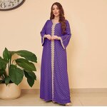 Muslim Dress Manufacturer - Factory Price Elegant Long Abaya Robe