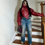 PU Leather Jacket Manufacturer - OEM Solid Cropped Streetwear Biker Jacket