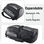 Jiu Jitsu Gym Bag Factory - Custom Convertible 56-75L Waterproof Duffel