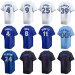 Softball Wear Factory - Toronto Alternate Custom Blue White Sublimation Print