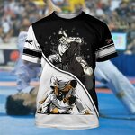 Brazilian Jiu-Jitsu T-Shirt Factory - Custom 3D Printed Team Style Short Sleeve