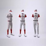 Youth Baseball Team Uniform Factory - Custom Sublimation Mesh Jersey Suit