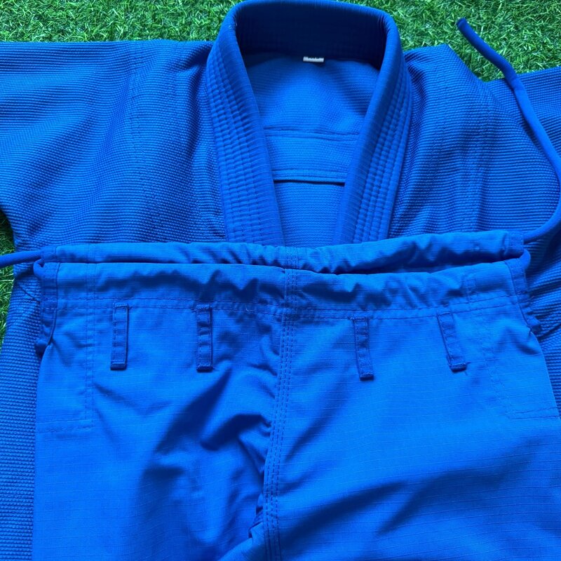 BJJ GI Uniform Factory - High Quality Customized White Pearl Weave Jacket