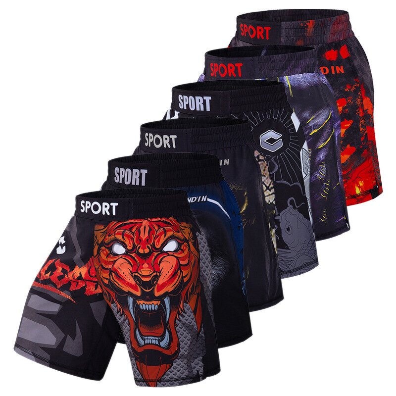 MMA Shorts Factory - Custom Quick Dry High Side Slit Sublimation Print