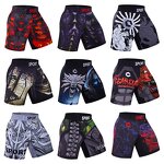 MMA Shorts Factory - Custom Quick Dry High Side Slit Sublimation Print