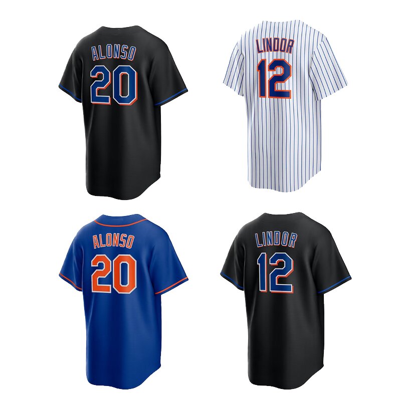 Youth Baseball Jerseys Factory - Ready Ship White Blue #24 Breathable Blank