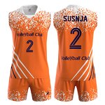 Sportswear Set Factory - Wholesale Custom Sleeveless Volleyball Jersey Set