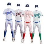 Youth Baseball Team Uniform Factory - Custom Sublimation Mesh Jersey Suit