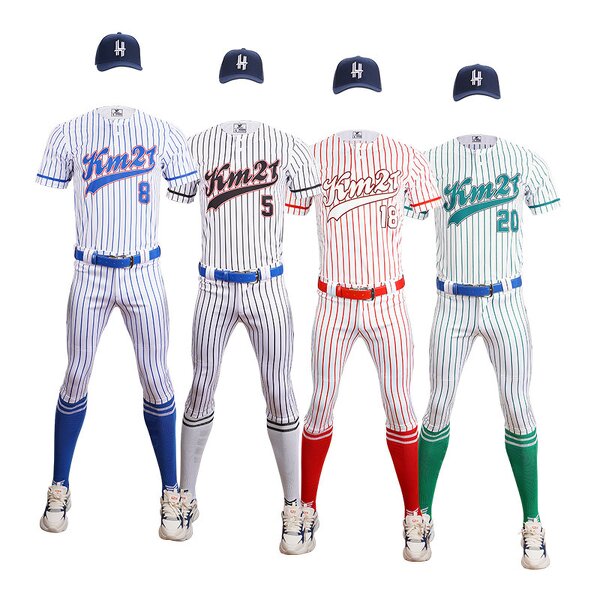 Youth Baseball Team Uniform Factory - Custom Sublimation Mesh Jersey Suit
