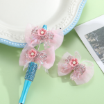 1pc Lace Bowknot Luxury Rhinestone Flower DIY Beads for Pen Phone Chain