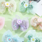 1pc Lace Bowknot Luxury Rhinestone Flower DIY Beads for Pen Phone Chain