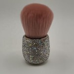 采购产品批发钻石处理指甲灰尘刷Bling化妆刷工具美甲灰尘刷指甲供应商