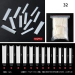 批发Xxxl 504pcs/袋加长芭蕾舞者假指甲全覆盖法国长方形假指甲提示供应商