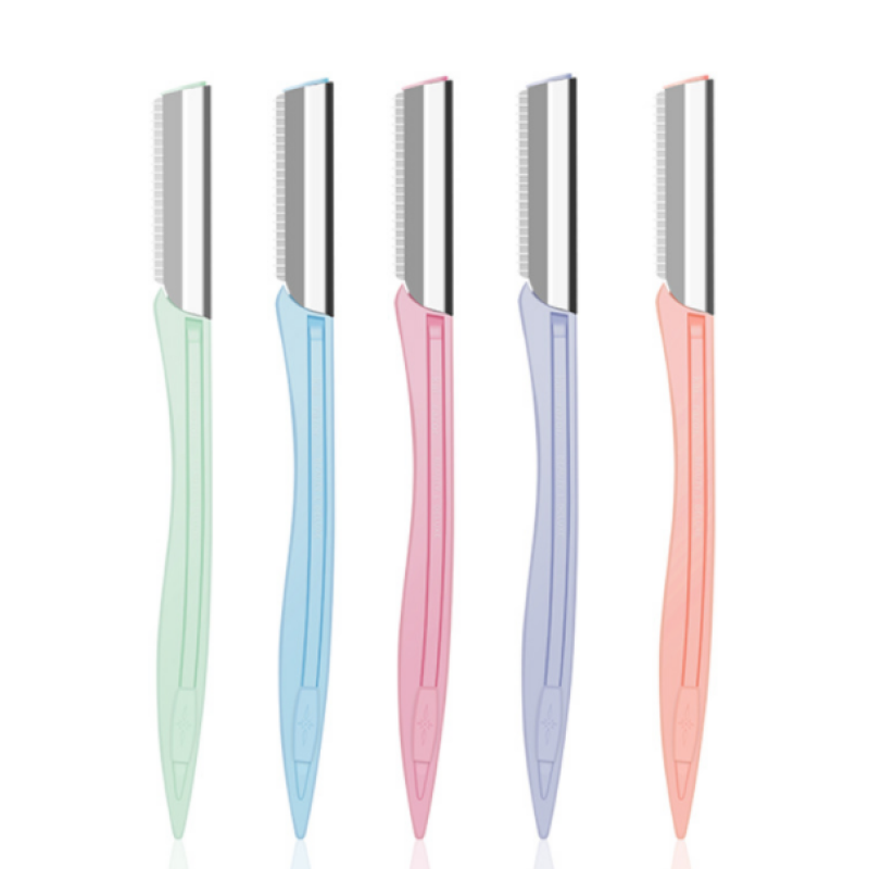 Wholesale Eyebrow Trimmer Shaper Eyebrow razor Shaver Dermaplaning Shaving Tool With Cover for Men Girls