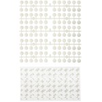 批发圆形颜色图表120个/袋。指甲油练习指甲提示展示指甲油颜色目录