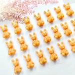 批发树脂可爱的卡通兔子装饰指甲艺术装饰3D兔子指甲魅力美甲配件