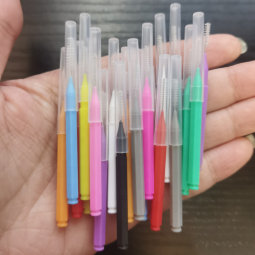 迷你微刷睫毛膏棒眉毛提升涂抹器刷眉毛色调层压刷