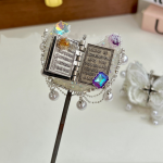 Pagable Bible Book Butterfly Charm Handmade Rhinestone Beads for Pen DIY Beads Phone Chain Pendant Jewelry Making