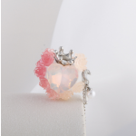 Color Changing Beads Heart Rhinestone Zircon Crown DIY Bead for Pen Necklace Chain Making Accessories