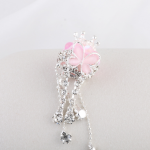 Butterfly Crown With Rhinestone Chain Ball Beads for Pen DIY Phone Necklace Keychain Accessories