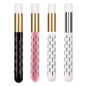 Private Label Eyelash Extension Foam Shampoo Cleaning Brush Lash Cleaning Brush