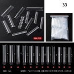 批发Xxxl 504pcs/袋加长芭蕾舞者假指甲全覆盖法国长方形假指甲提示供应商