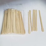 批发眉毛棒木蜡棒木涂抹器蜡脸棒脱毛工具