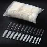 批发Xxxl 504pcs/袋加长芭蕾舞者假指甲全覆盖法国长方形假指甲提示供应商