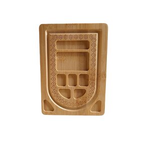 Beading Tray Manufacturer - High Quality Polished Bamboo Wood Jewelry Making Tray
