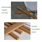 Wooden Picture Hanger Manufacturer - Magnetic Wall Art Photo Frame for Home Decor